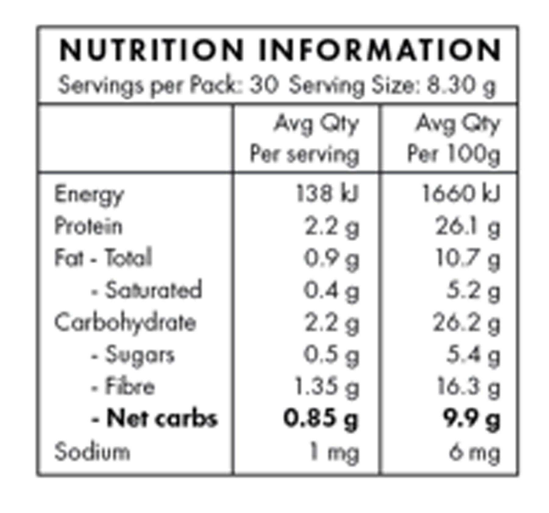 Superfood Smoothie- Hemp & Cacao 250gm