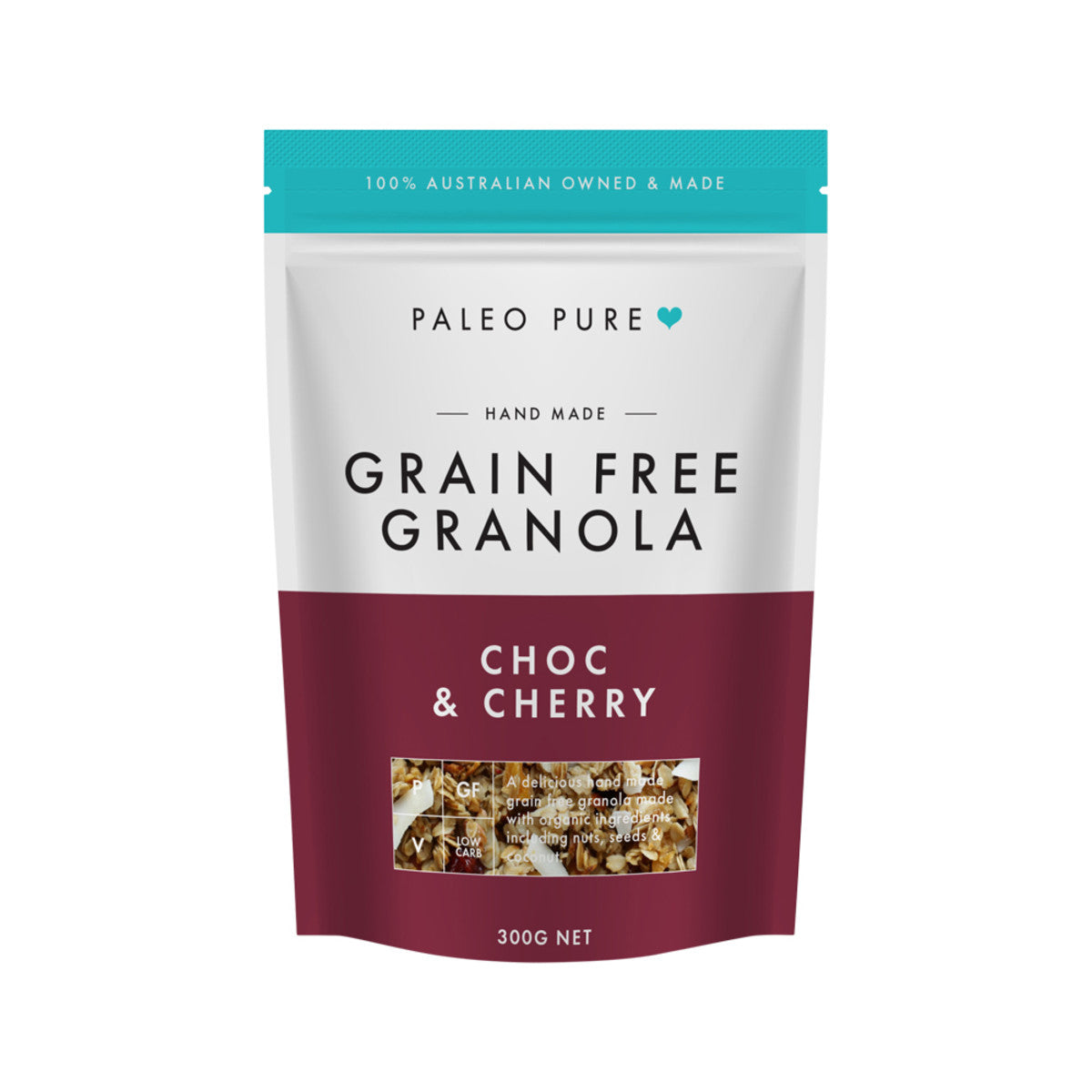 Grain Free Granola- Cherry Cacao 300g