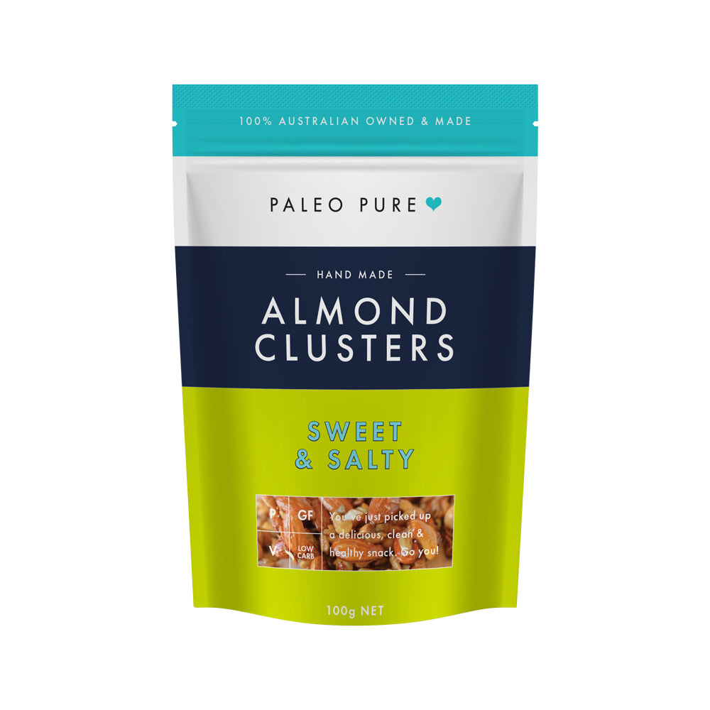 Trail Mix Almond Clusters Sweet & Salty 100g