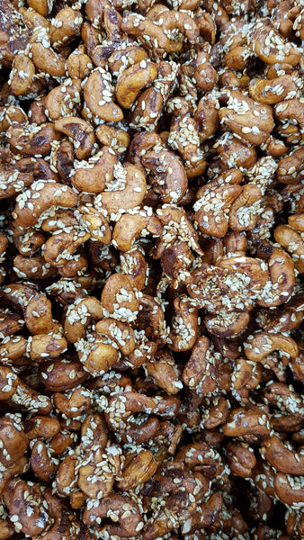 Cashew Clusters Chilli Sesame - 100gm - PaleoPure