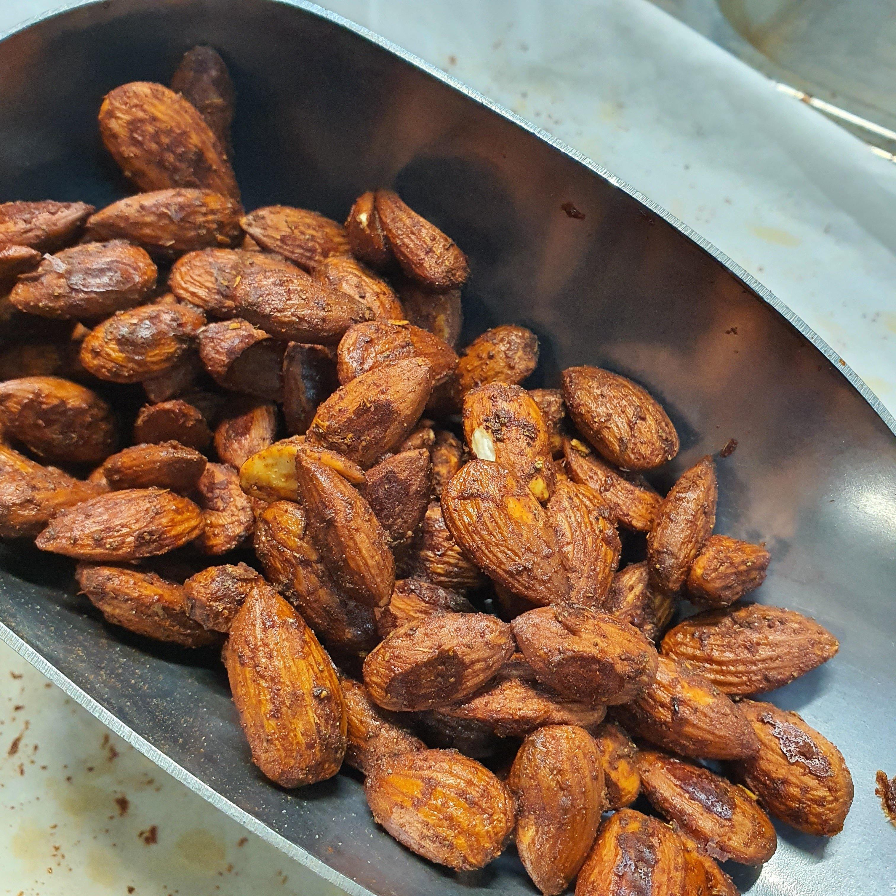 Roasted Almonds BBQ - 100gm - PaleoPure
