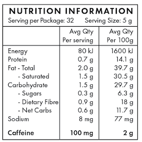 Keto loaded instant coffee  - Butter Bomb 160gm - PaleoPure