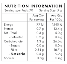 Sugar Free drinking chocolate 350gm - PaleoPure