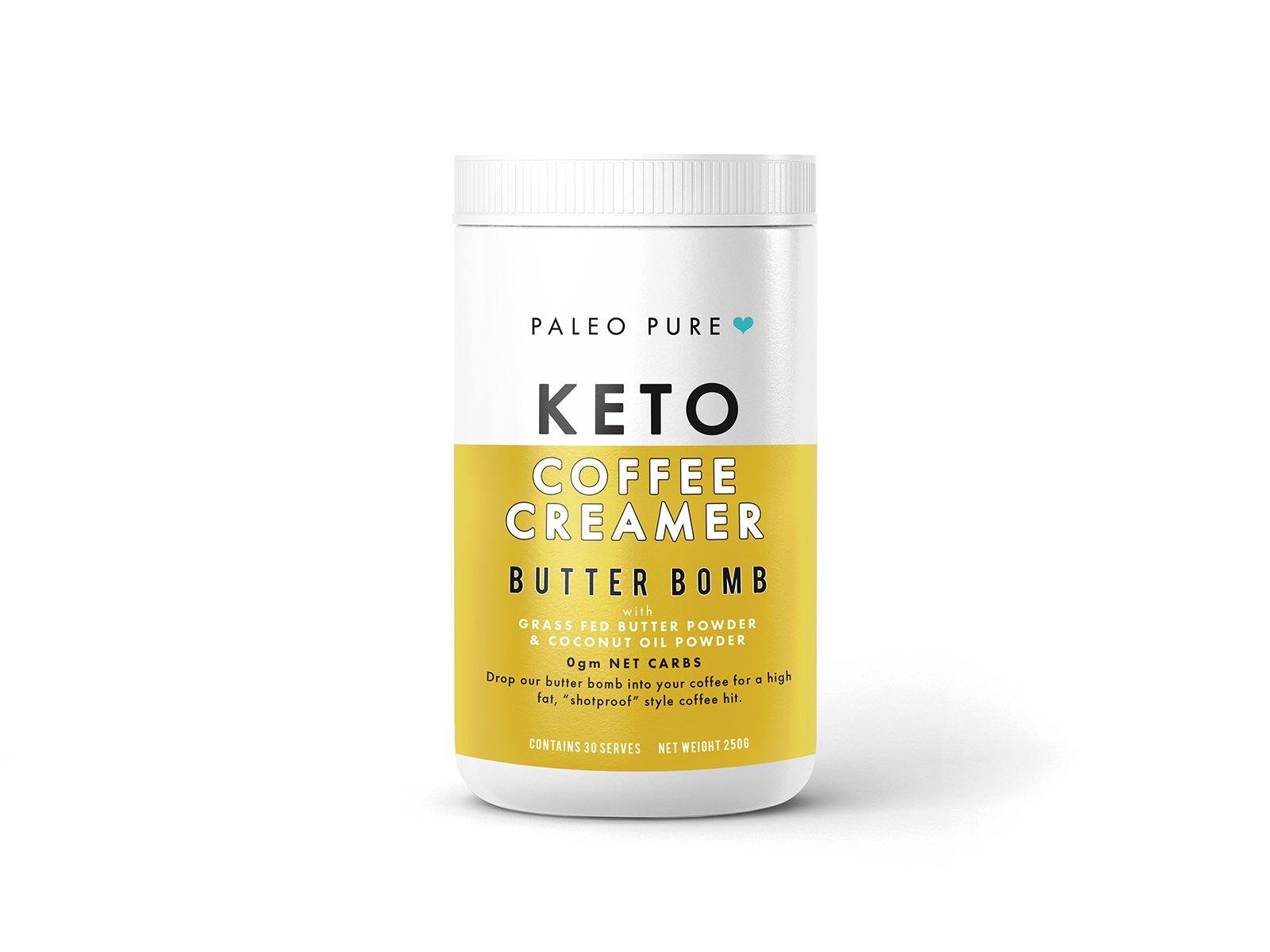 Keto coffee creamer - Butter Bomb 250gm - PaleoPure
