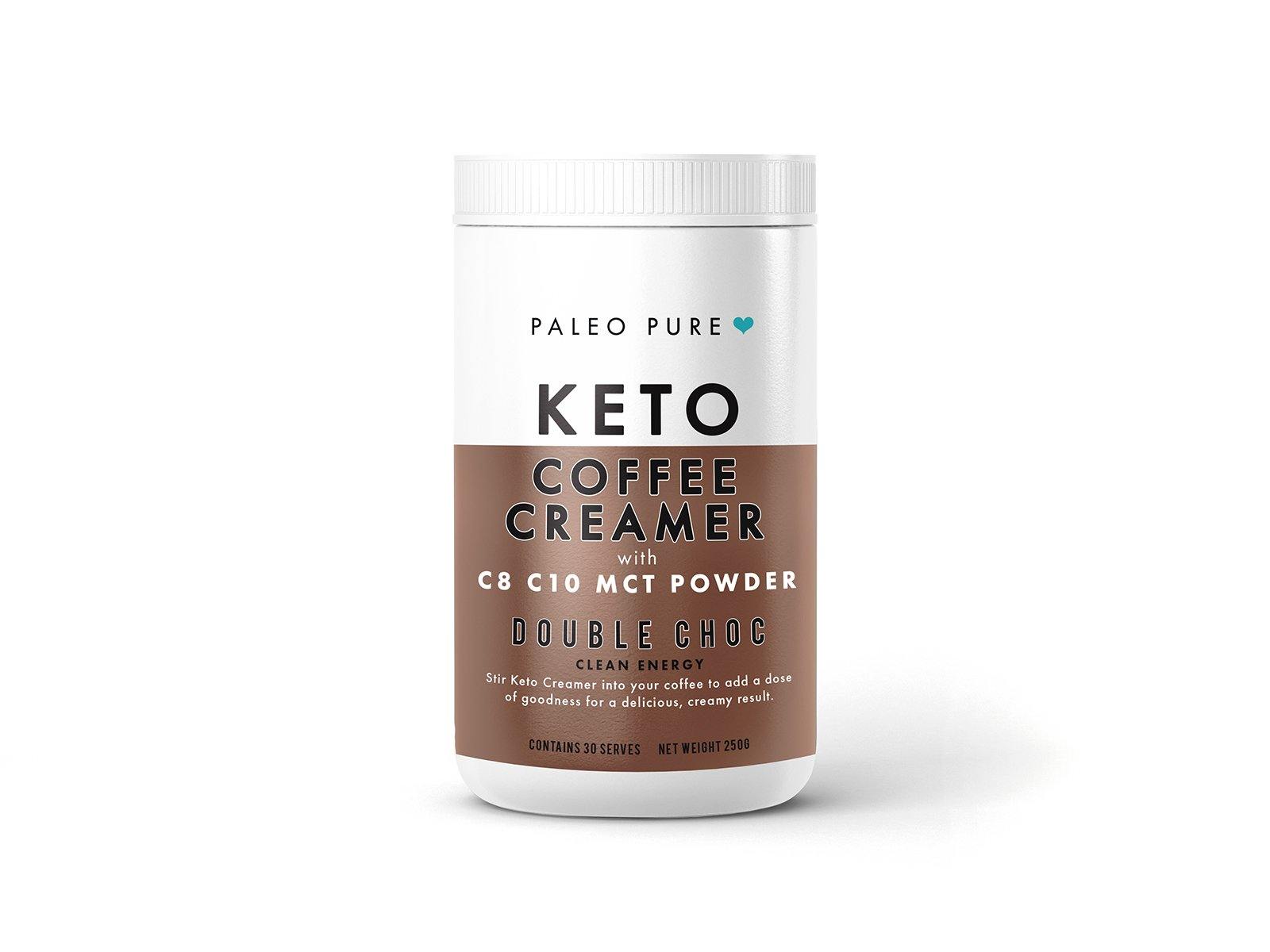 Keto coffee creamer- Double Choc 250gm - PaleoPure