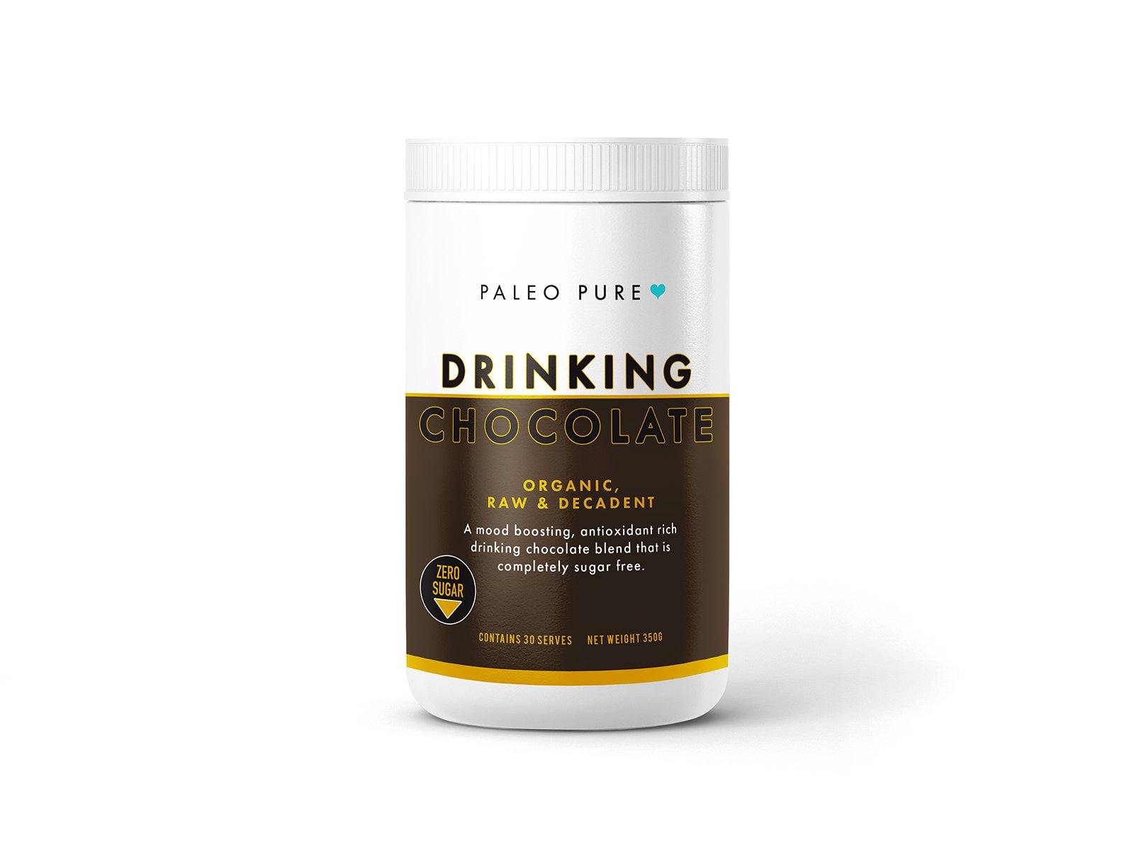 Sugar Free drinking chocolate 350gm - PaleoPure
