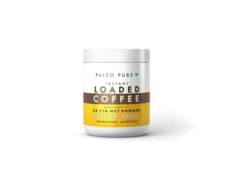 Keto loaded instant coffee  - Butter Bomb 160gm - PaleoPure