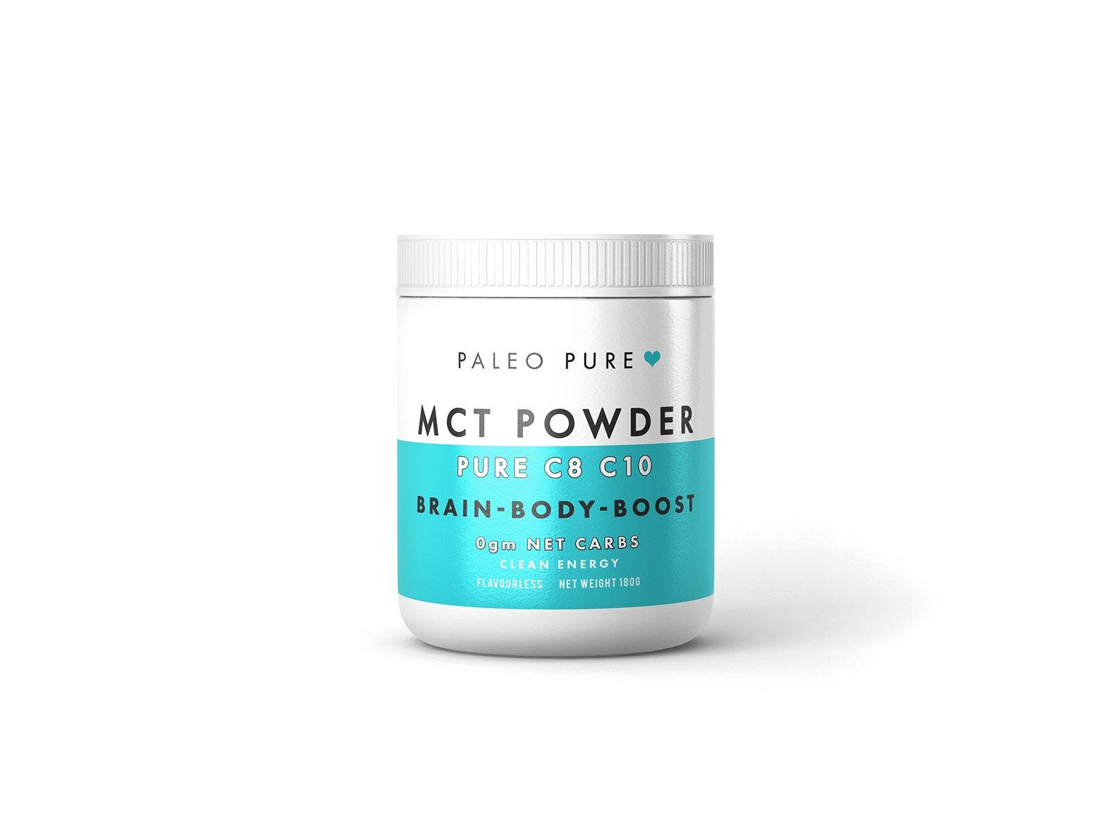 Mct oil powder C8 C10  180gms - PaleoPure