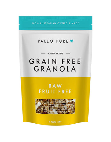Raw fruit free grain free granola 300gm - PaleoPure