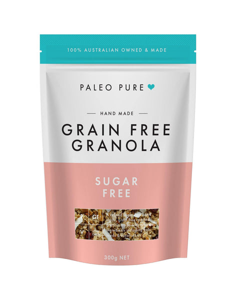Sugar Free grain free granola 300gm - PaleoPure