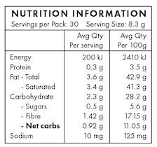Keto coffee creamer- Vanilla Bliss 250gm - PaleoPure